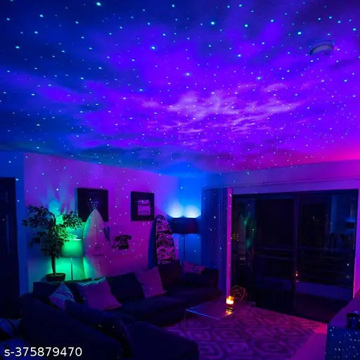 Astronaut Star Projector Night Light with Timer